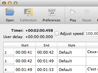 Subtivals 1.4 - Mac OS X